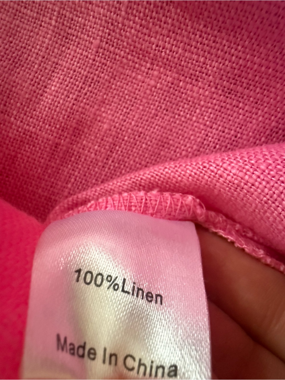 Tuckernuck x Atlantic-Pacific Linen Hartman Midi Dress Peony‎ Pink & Tangerine S - Picture 7 of 8